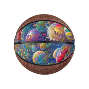 Mini Ballon De Basket Space Race mini basket