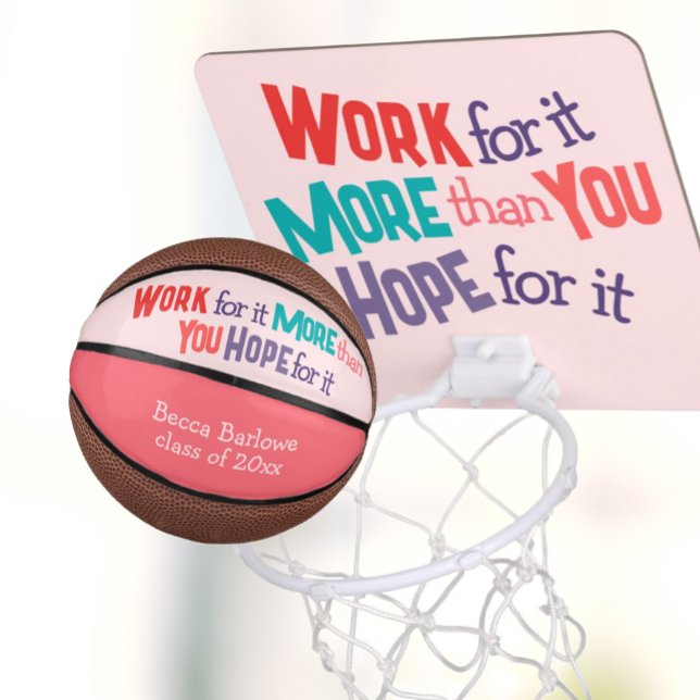 Mini Ballon De Basket Travailler pour elle (Créateur téléchargé)