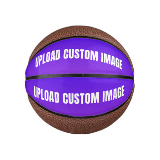 Mini Ballon De Basket Upload 2Custom Image - Add Your Own To Print On A