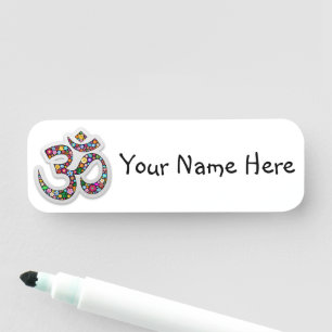 Mini Basketball Hoop Name Tag