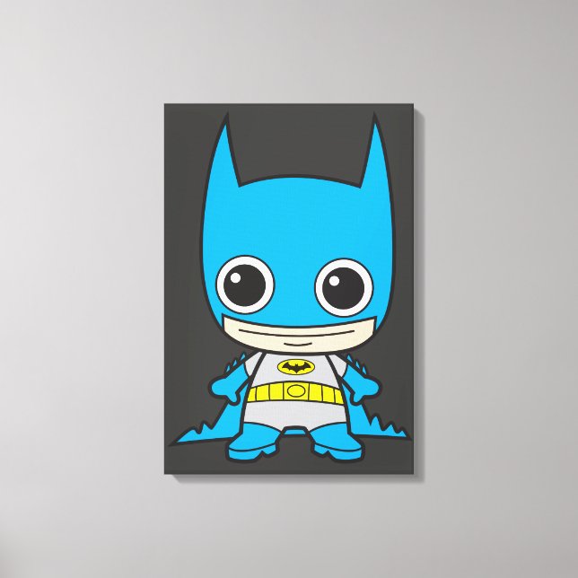 Mini Batman Canvas Print (Front)