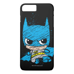 Mini Batman Sketch Case-Mate iPhone Case