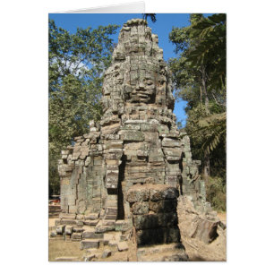 Mini Bayon ... Ta Prohm, Angkor Vat, Carte Cambodg