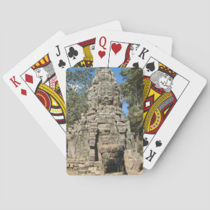 Mini Bayon ... Ta Prohm, Siem Reap, Cambodia Playing Cards