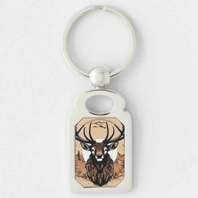 "Mini Beer Mug Bottle Opener Keychain" Keychain (Front)