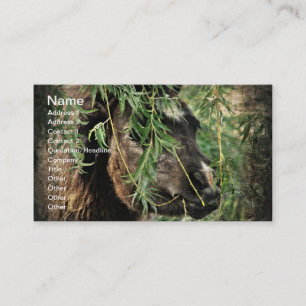 Mini Being Onery Business Card