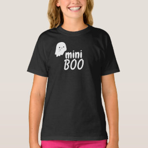 Mini BOO Halloween Cute Ghost Family Matching Girl T-Shirt