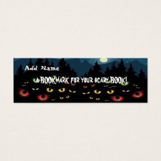 Mini Bookmarks for Halloween Party Favor