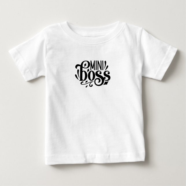 Mini Boss Baby T-Shirt (Front)