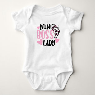 Mini Boss Lady Baby Bodysuit