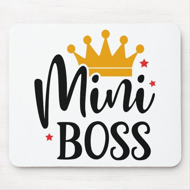 Mini Boss Mouse Pad (Front)