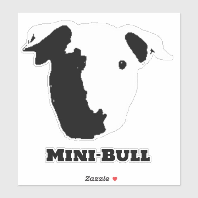 MINI BULL STICKER (Sheet)