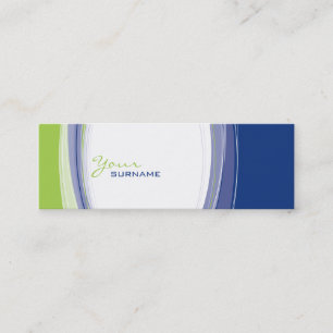 MINI BUSINESS CARD :: curves 6
