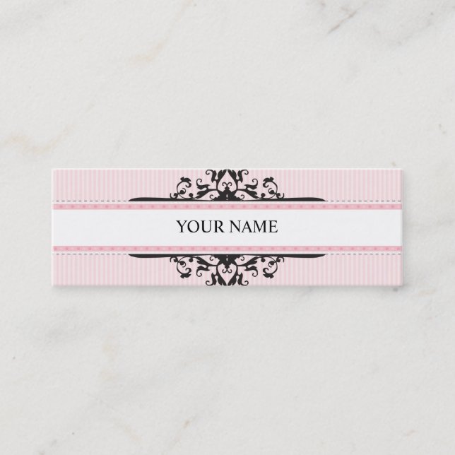 MINI BUSINESS CARD :: divine 4 (Front)