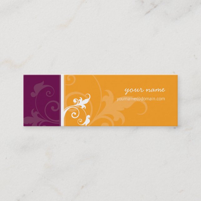 MINI BUSINESS CARD :: verve 2 (Front)