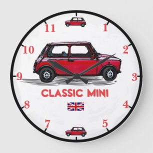 Mini Car Wall Clock