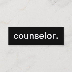 Mini Carte de visite de conseiller