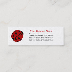 Mini Carte de visite de Madame Bug Skinny