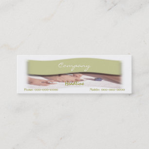 Mini Carte de visite de manucure