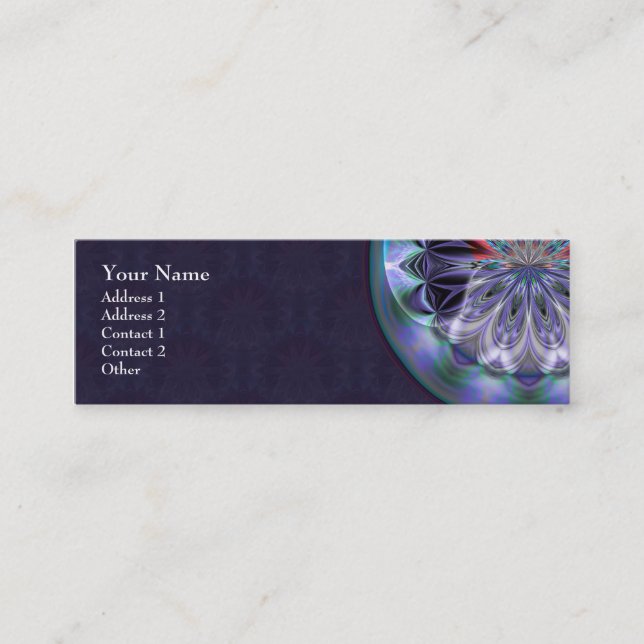 Mini Carte de visite de profil de mandala d'IceFire (Devant)