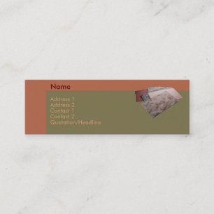 Mini Carte de visite de tapis