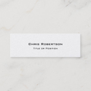 Mini Carte de visite moderne charmant et élégant