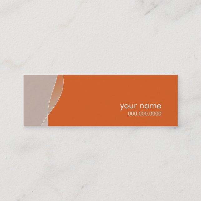MINI CARTE DE VISITE :: nage 2 (Devant)