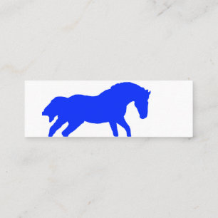 Mini Carte de visite professionnelle Cheval Royal