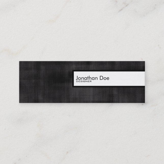 Mini Carte de visite simple (Devant)