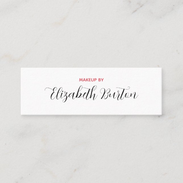 Mini Carte de visite universel (Devant)