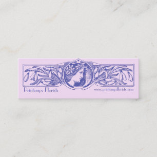 Mini Carte de visite victorien de style pour le