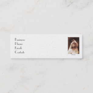 Mini Carte de visite vintage