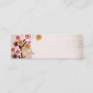 Mini Carte de visite vintage de Sakura