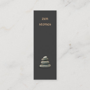 Mini Carte de visite Zen Stones