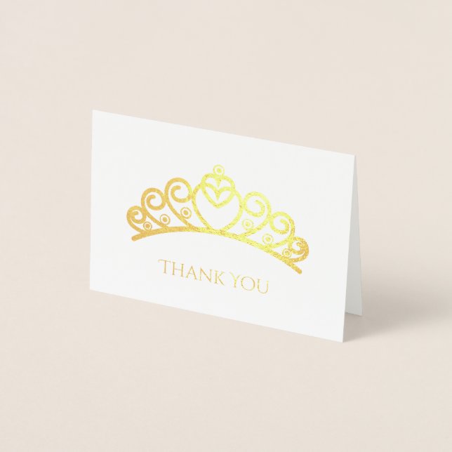 Mini carte Foil Tiara (Devant)