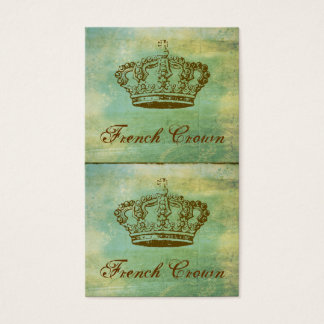 Mini-Cartes de la Couronne française ou Hang Tags 