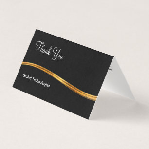 Mini Cartes de Remerciements Professionnelles Clas