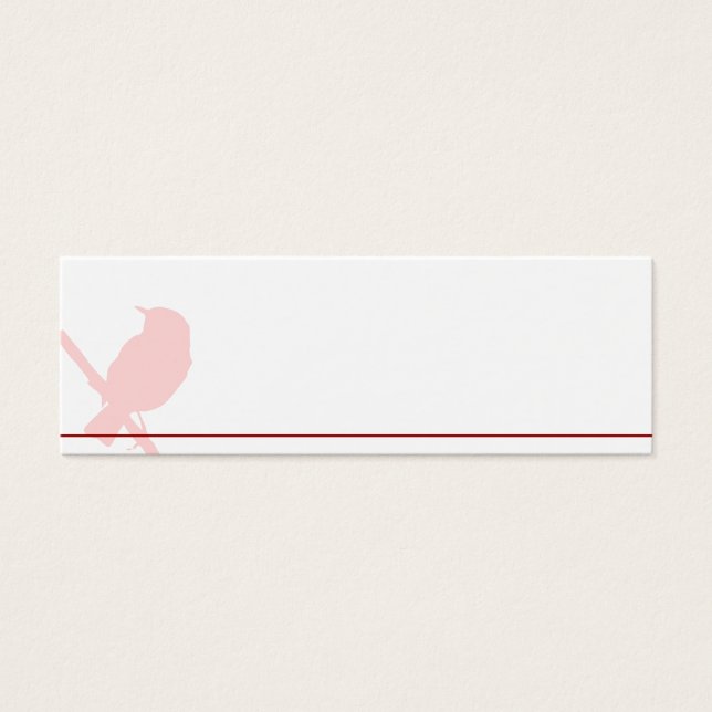 Mini-cartes pour le tableau de mariage (Devant)