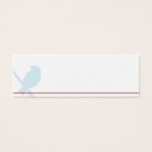 Mini-cartes pour le tableau de mariage (Devant)