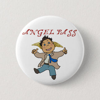 Mini Castiel Angel 2 Inch Round Button