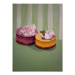Mini Cheesecakes Photo Print