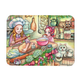 Mini Chef in the Kitchen Magnet