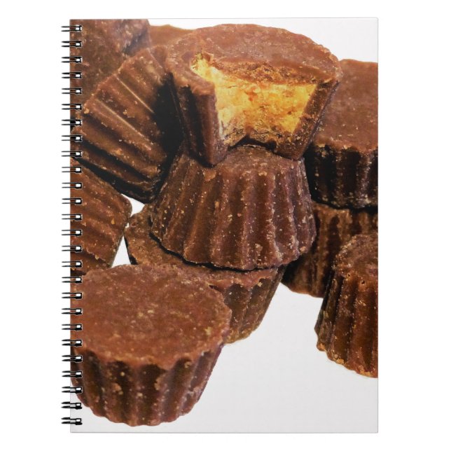 Mini Chocolate and Peanut Treats Notebook (Front)