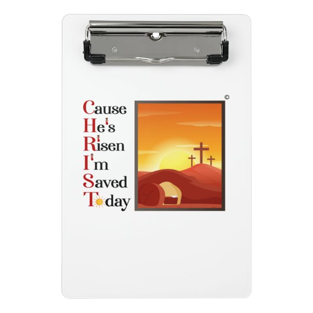 Mini Christ Acronym Clipboard (Front)