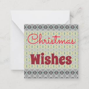 Mini Christmas Card