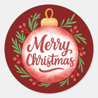 Mini Christmas Sticker Set – Festive Holiday Sayin