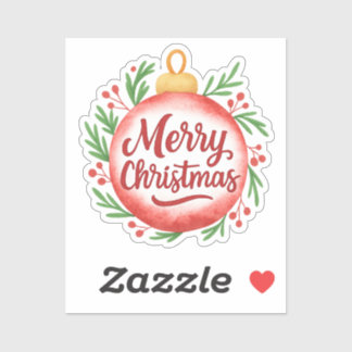 Mini Christmas Sticker Set – Festive Holiday Sayin