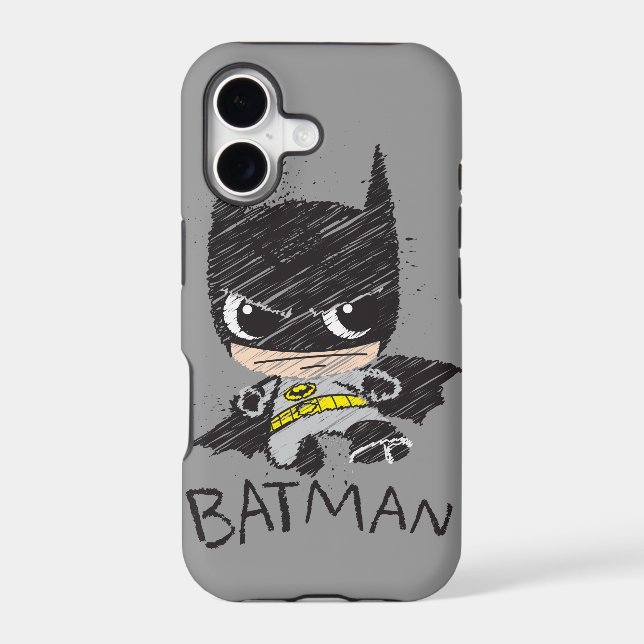 Mini Classic Batman Sketch (Back)