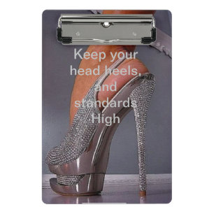 Mini Clipboard Head heel, and standards, High!