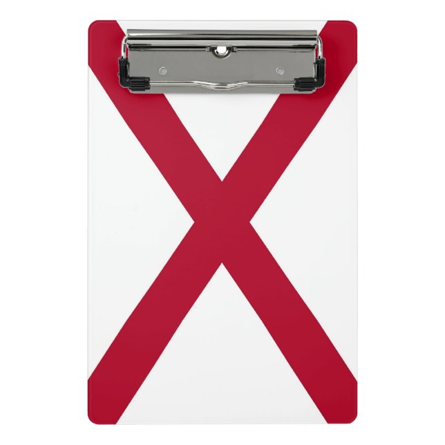 Mini clipboard with flag of Alabama, USA (Front)